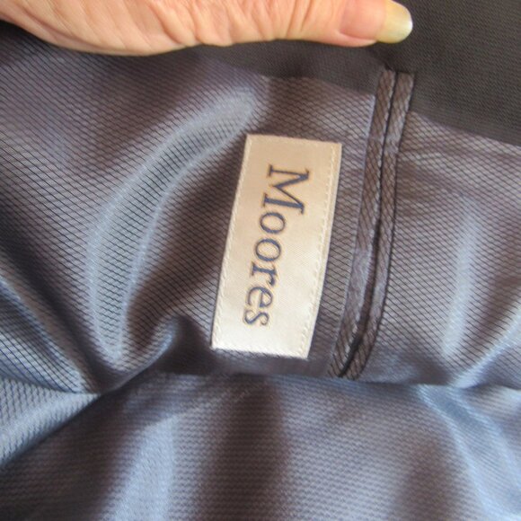 Alfred Sung Men's Suit Jacket Size 48 R, 100% Worsted Wool, Made in Canada C222 - Picture 8 of 11